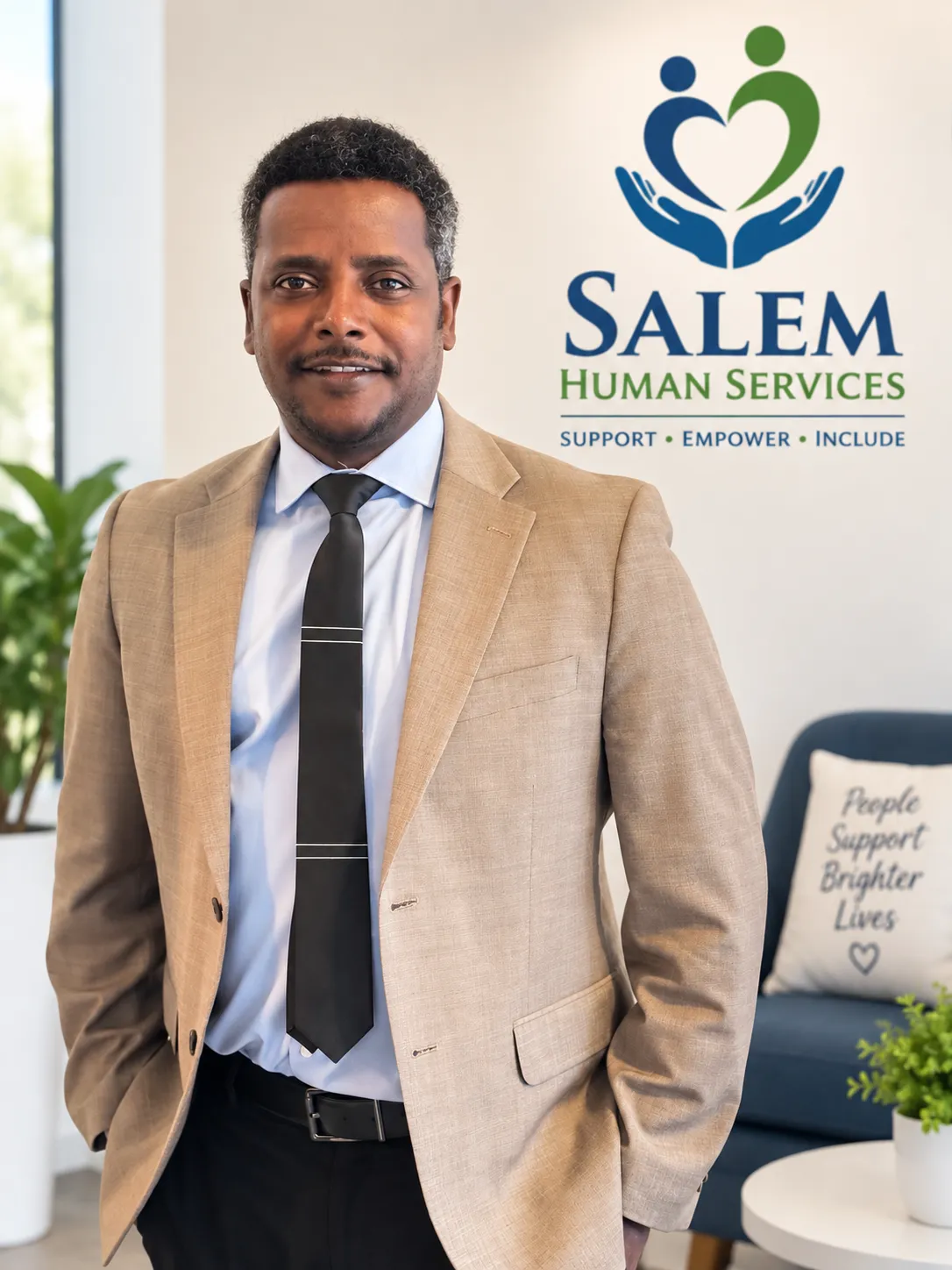 Simeon Belayneh, Founder & Owner of Salem Human Services